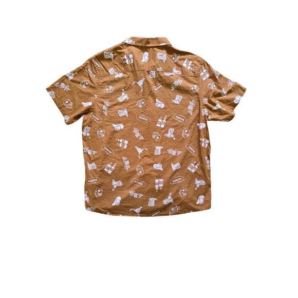 Pendleton Shoreline Cotton Western Rodeo Cowboy Skull Button Front Shirt XXL - Picture 2 of 5